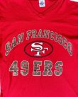 画像3: SAN FRANCISCO 49ERS VTG T-SHIRT RED