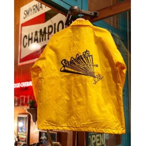 画像: SIXHELMETS CHOPPERS COACH JACKET DRAWN BY HOODOOMAN YELLOW