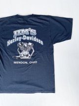 画像: 2000 HARLEY DAVIDSON JIM’S VTG POCKET T-SHIRT NAVY 