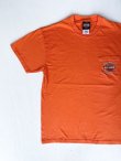 画像6: 2002 HARLEY DAVIDSON PENSACOLA VTG POCKET T-SHIRT ORANGE M