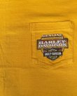 画像8: 2004 HARLEY DAVIDSON CYCLE CONNECTION VTG POCKET T-SHIRT YELLOW M