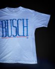 画像1: 1988 BUSCH BEER VTG T-SHIRT WHITE