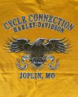 画像3: 2004 HARLEY DAVIDSON CYCLE CONNECTION VTG POCKET T-SHIRT YELLOW M