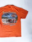 画像1: 2002 HARLEY DAVIDSON PENSACOLA VTG POCKET T-SHIRT ORANGE M