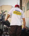 画像4: SIXHELMETS CYCLE EQUIPMENT CHECKER FLAG T-SHIRT WHITE