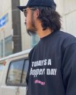 画像3: SIXHELMETS “TODAY IS A CHOPPERS DAY” L/S T-SHIRT BLACK