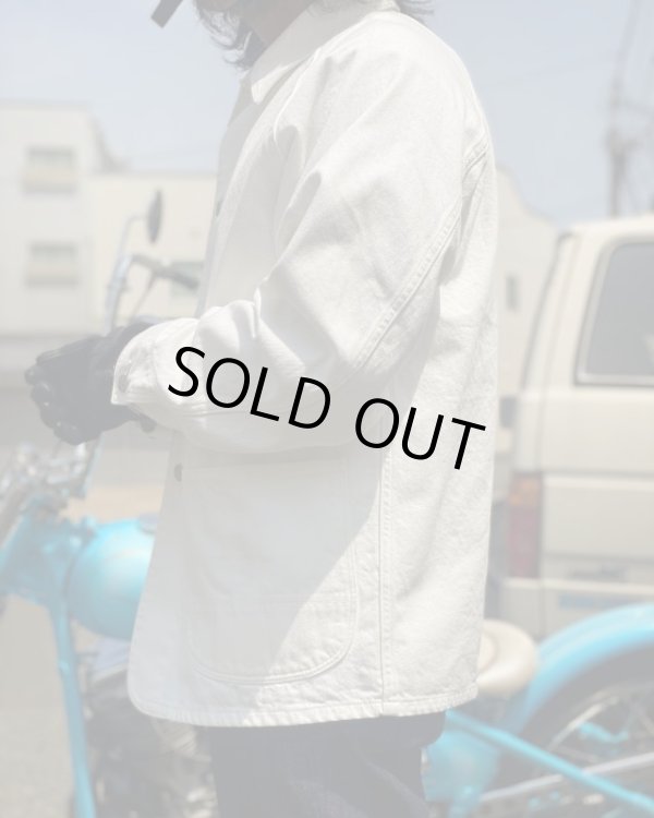 THE GOOD COVERALL WHITE - sixhelmets quality clothes