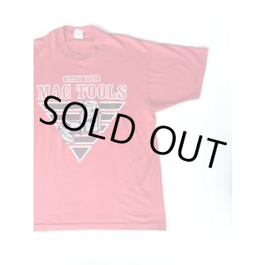 画像: MAC TOOLS VTG T-SHIRT RED XL