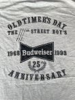 画像8: 1992 BUDWEISER 25th ANNIVERSARY VTG T-SHIRT GRAY L