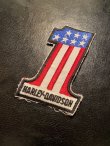 画像1: 70-80s HARLEY DAVIDSON NO1 VTG PATCH