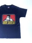 画像1: 80s BEN DAVIS VTG T-SHIRT NAVY M