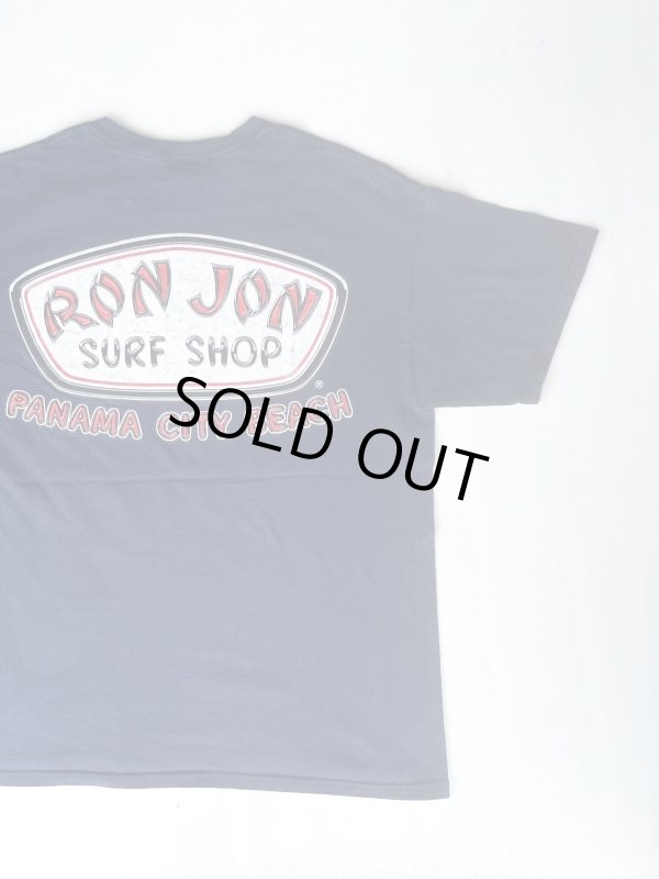 画像1: RONJON SURF SHOP VTG T-SHIRT NAVY L 