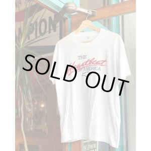 画像: 80s CHEVROLET THE HEARTBEAT OF AMERICA VTG T-SHIRT WHITE L