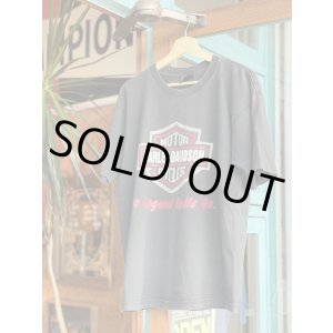 画像: HARLET DAVIDSON THE LEGEND ROLLS ON VTG T-SHIRT BLACK L