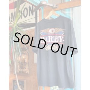 画像: 80s HARLEY DAVIDSON VTG POCKET T-SHIRT BLACK L