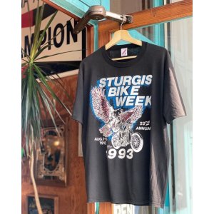 画像: 1993 STURGIS BIKE WEEK VTG T-SHIRT BLACK XL