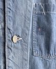 画像4: 70s UNKNOWN VTG DENIM COVERALL  44