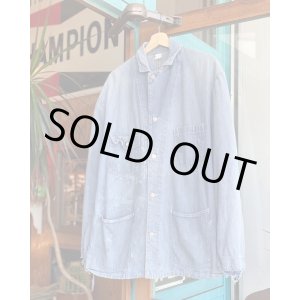 画像: 70s UNKNOWN VTG DENIM COVERALL  44
