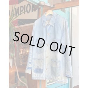 画像: 70s WRANGLER VTG DENIM COVERALL 42