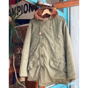 画像: 60s B-9 VTG FLIGHT JACKET KHAKI GREEN 38