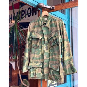 画像: 60s USMC JUNGLE FATIGUE VTG JACKET S-REGULAR