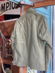 画像2: 80s USN A-2 DECK JACKET KHAKI GREEN  