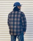 画像8: THE GOOD QUILTING PRINTED FLANNEL SHIRT BROWN