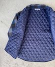 画像5: THE GOOD QUILTING PRINTED FLANNEL SHIRT NAVY