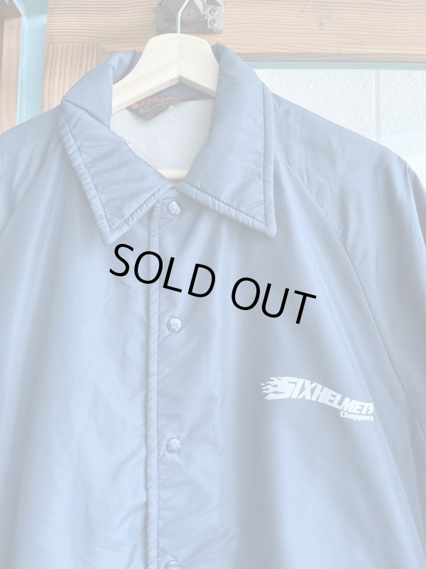 画像3: SIXHELMETS CHOPPERS “SUPPORT YOUR LOCAL” VTG COACH JACKET BLUE XL