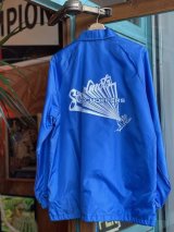 画像: SIXHELMETS CHOPPERS DRAWN BY HOODOOMAN VTG COACH JACKET BLUE L