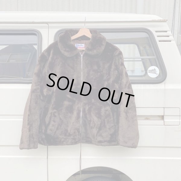 画像1: 80s WEATHER TAMER VTG FAKE FUR JACKET