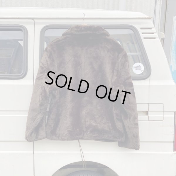 画像2: 80s WEATHER TAMER VTG FAKE FUR JACKET
