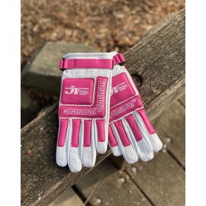 画像: JT RACING USA MX RACING GLOVE WHITE×PINK