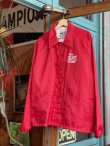 画像2: SIXHELMETS RACING CYCLE EQUIP VTG COACH JACKET RED XL