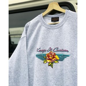 画像: SIXHELMETS “KEEP IT CUSTOM” SWEATSHIRT GRAY