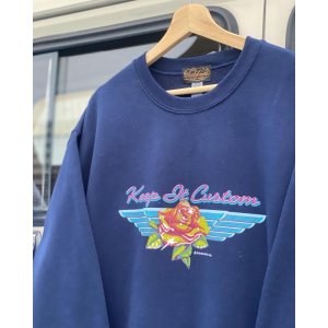 画像: SIXHELMETS “KEEP IT CUSTOM” SWEATSHIRT NAVY