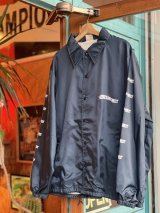 画像: SIXHELMETS CHOPPERS SLEEVE LOGO VTG COACH JACKET NAVY XL