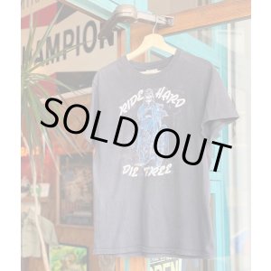 画像: 80s HARLEY DAVIDSON RIDE HARD DIE FREE VTG T-SHIRT L