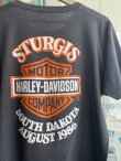 画像4: 1986 HARLEY DAVIDSON STURGIS SOUTH DAKOTA  VTG T-SHIRT BLACK