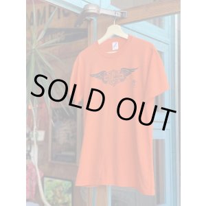 画像: 80s HARLEY DAVIDSON ROBISON  VTG T-SHIRT ORANGE XL