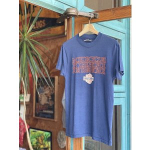 画像: 1982 HARLEY DAVIDSON MOTORCYCLE FOR THE PEOPLE BY THE PEOPLE VTG T-SHIRT NAVY M