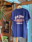 画像2: 1989 HARLEY DAVIDSON SAN DIEGO CALIFORNIA VTG T-SHIRT NAVY 