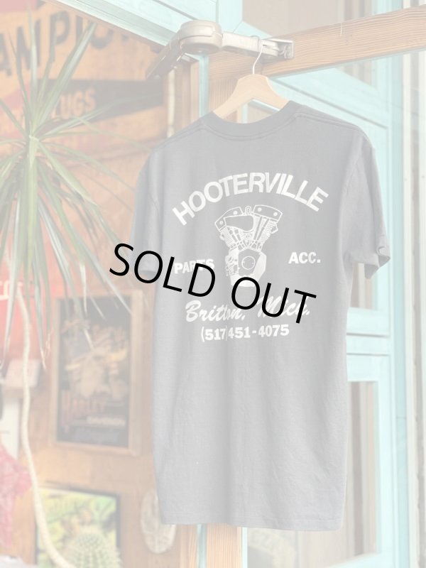 画像1: HOOTERVILLE PARTS ACC.  VTG POCKET T-SHIRT BLACK L