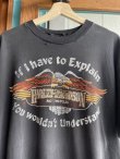 画像3: 1983 HARLEY DAVIDSON IF I HAVE TO EXPLAIN YOU WOULDN’T UNDERSTAND OFFICIAL VTG T-SHIRT BLACK 