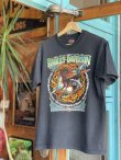 画像1: 1991 HARLEY DAVIDSON OFFICIAL VTG T-SHIRT BLACK M