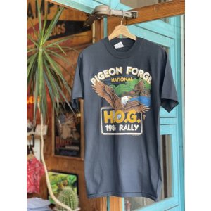 画像: 1986 HARLEY DAVIDSON PIGEON FORGE VTG T-SHIRT BLACK M