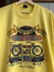 画像3: 1988 HARLEY DAVIDSON DAYTONA BEACH BIKE WEEK VTG T-SHIRT LIGHT YELLOW XL