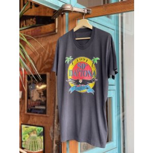 画像: 1981 HARLEY DAVIDSON 50th DAYTONA BEACH BIKE WEEK VTG T-SHIRT BLACK 