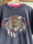 画像3: 1992 HARLEY DAVIDSON BROWNES OFFICIAL VTG T-SHIRT BLACK×PINK XL