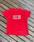 画像1: 80s“FUCK OFF”VTG T-SHIRT XL